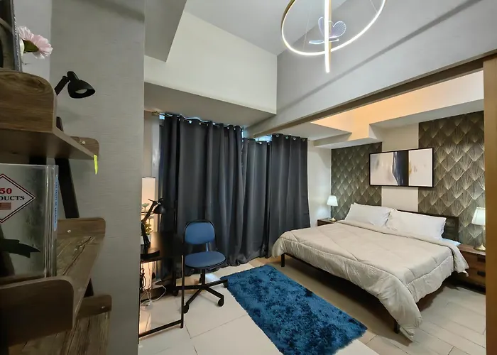 Cozy 1br With Balcony And Netflix In Uptown Bgc Apartamento *